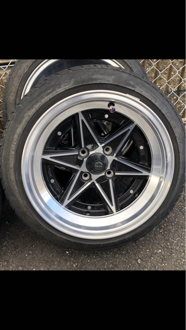 はろーすぺしゃる.エイトシックス14インチ 7Jタイヤホイールセット 中古