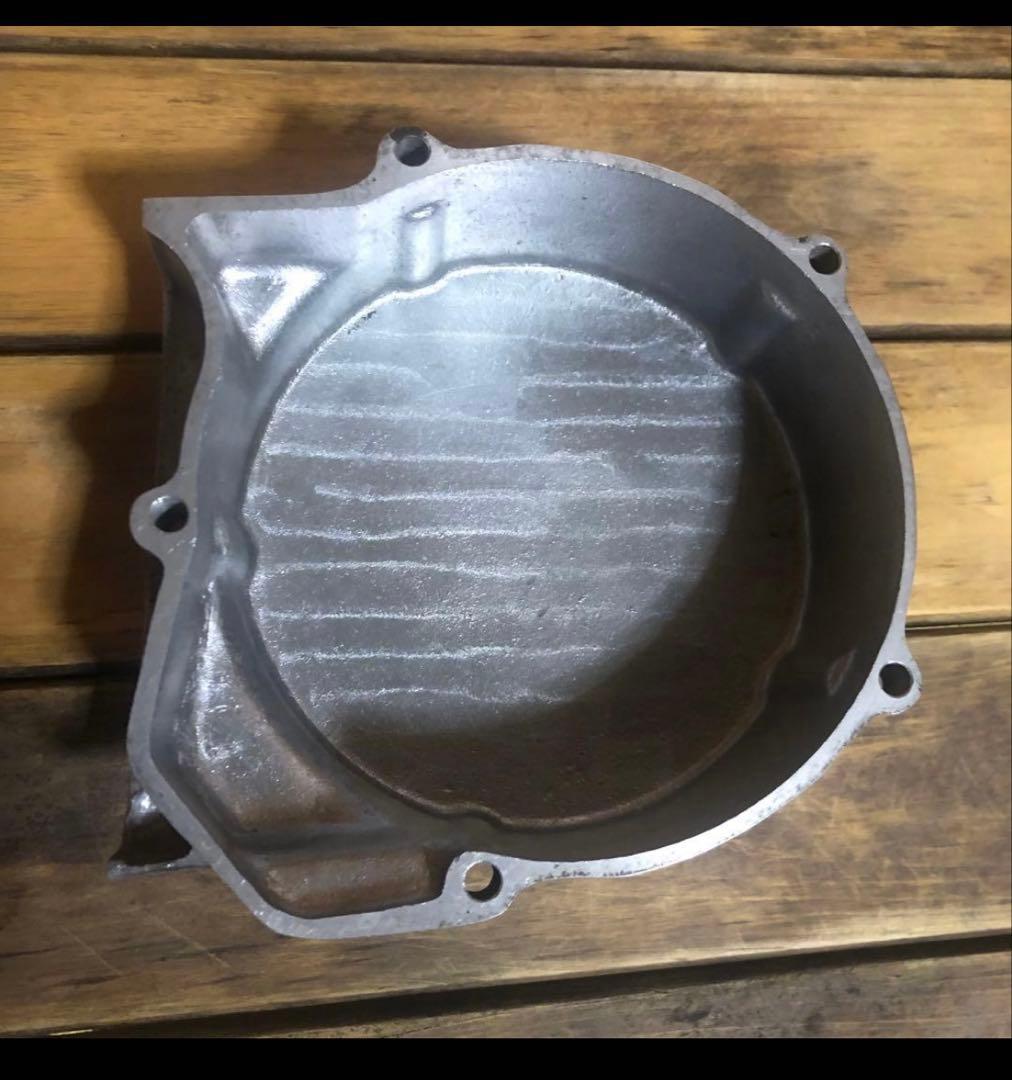 モーターロックSR400/500スプロケットカバー&キタコ ジェネレータカバー