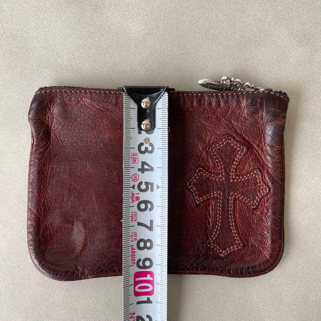 CHROME HEARTS クロムハーツ ジッパーチェンジパース　珍しいブラウン