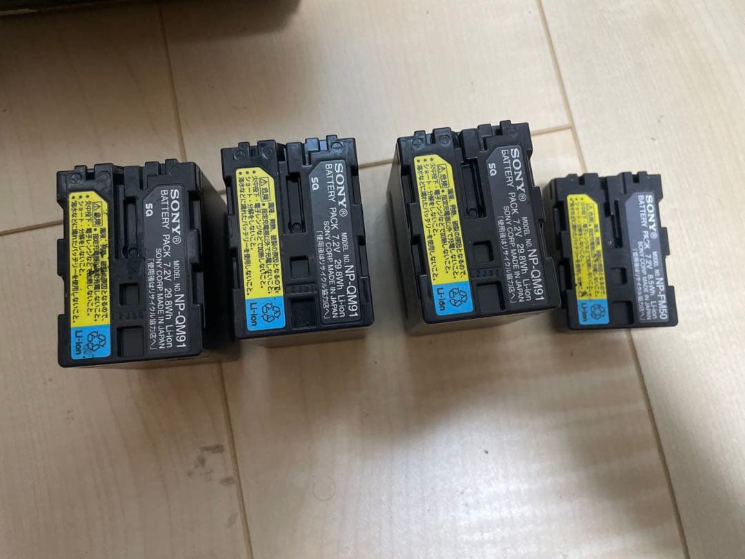 国内メーカービデオカメラ10台　各種まとめ売り　ジャンク