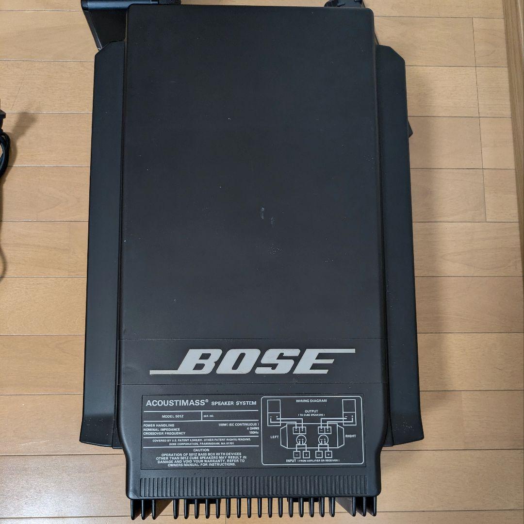 稼働品BOSEボーズ 501Z RA-18 DVA-18スピーカーシステムDVD