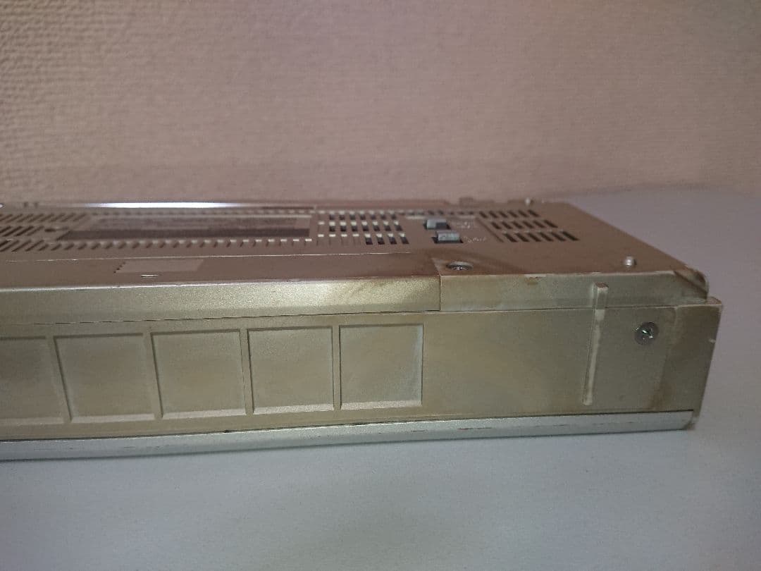 ジャンク品 日立 FM/AM ステレオカセットレコーダー TRK-4600M