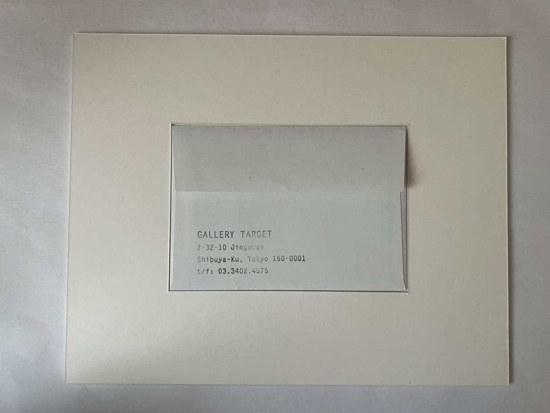 Larry Clark 生写真　額装付き　ラリークラーク　「TOKYO 100」