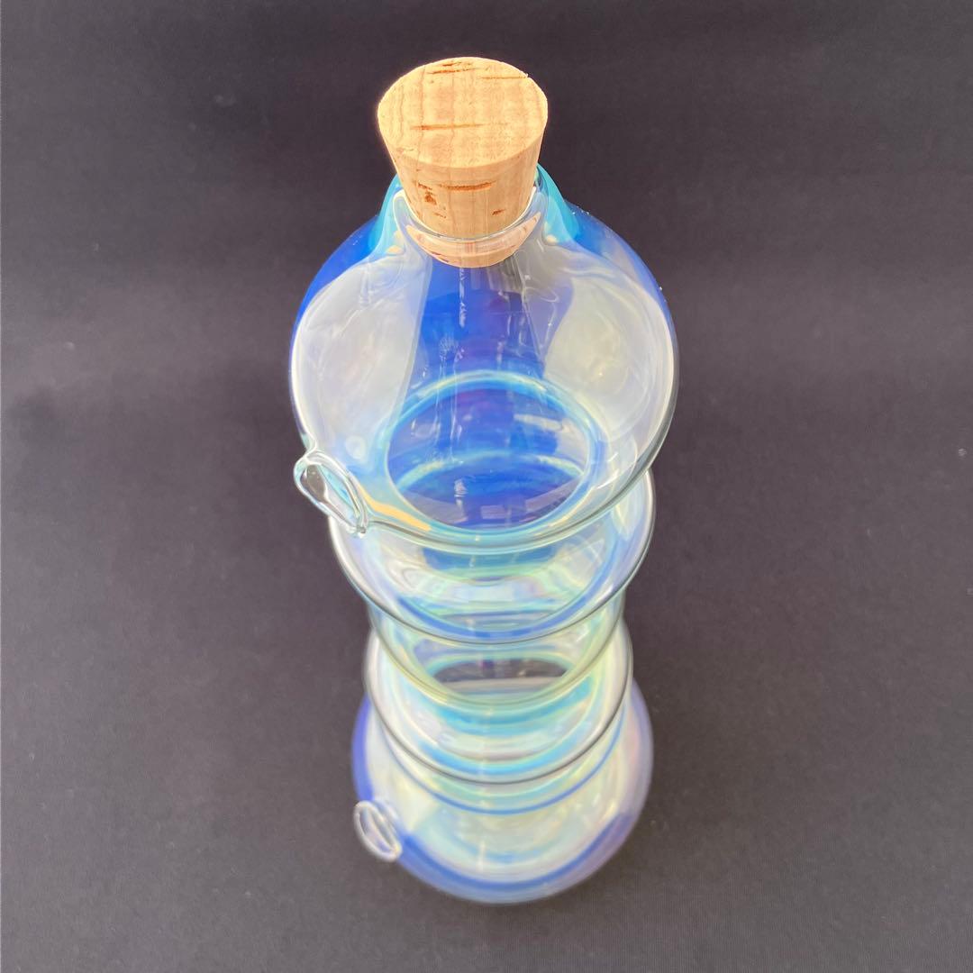 Xodas 元祖　ガラスインセンスバ-ナ- お香付　香炉　ボロシリケイトガラス