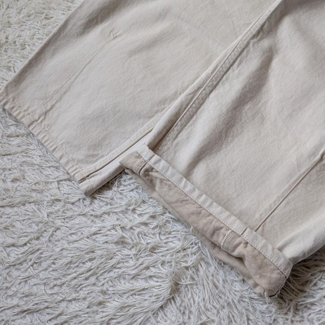 《新品タグ付》HUG O WaR/ハグオーワー　バルーンデニムパンツ　サイズL