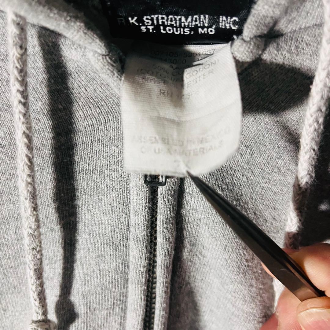 【00sビンテージ】ハーレーダビッドソン　袖ファイヤー　フルジップ　パーカー