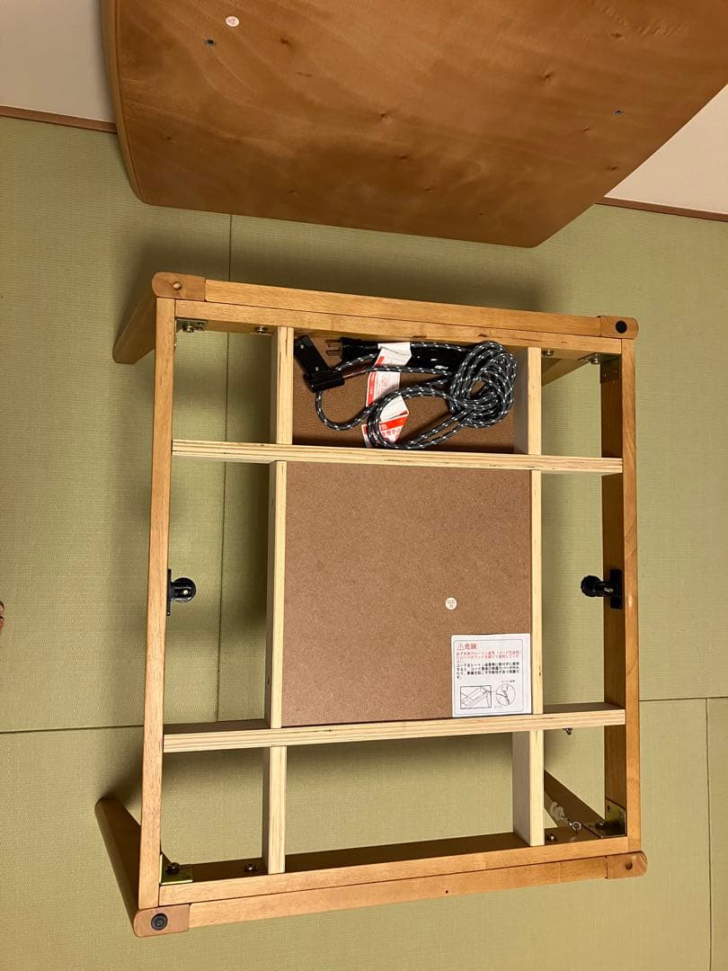 北欧風 スクエアこたつテーブル 75cm × 75cm