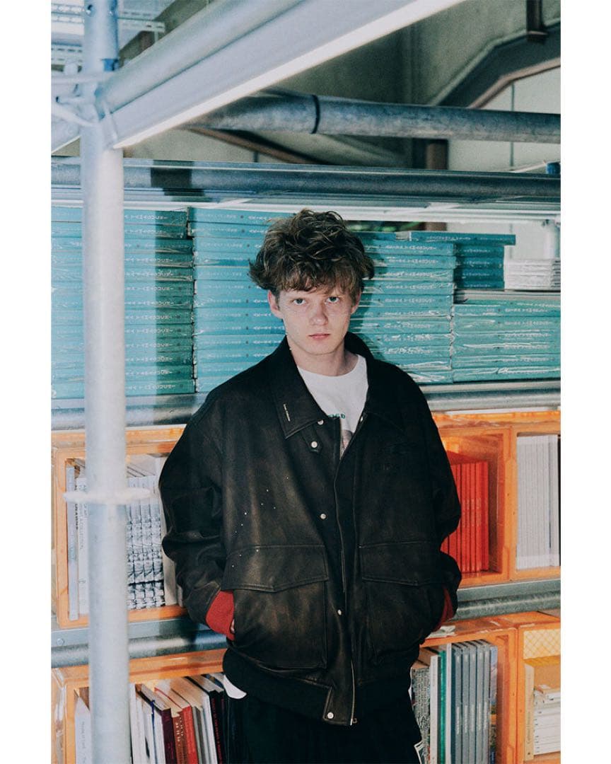 ずとまよ Zutomud Fake Leather Blouson L