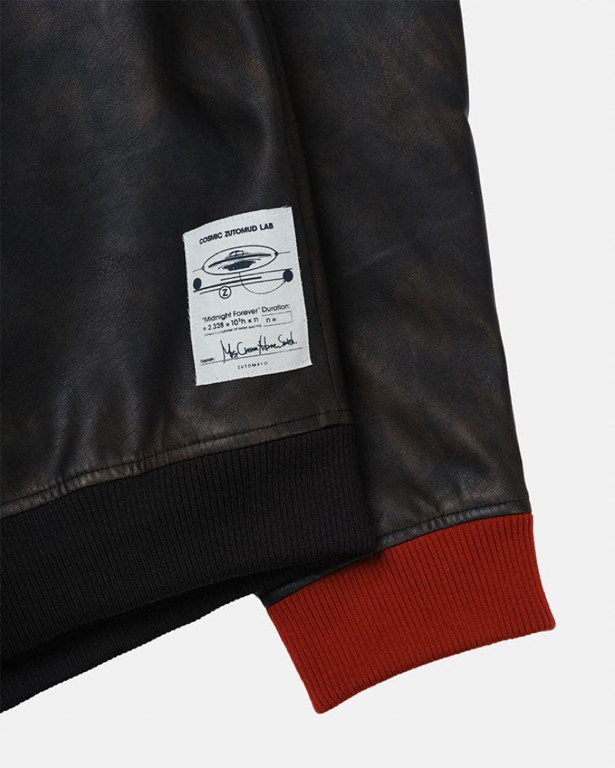 ずとまよ Zutomud Fake Leather Blouson L