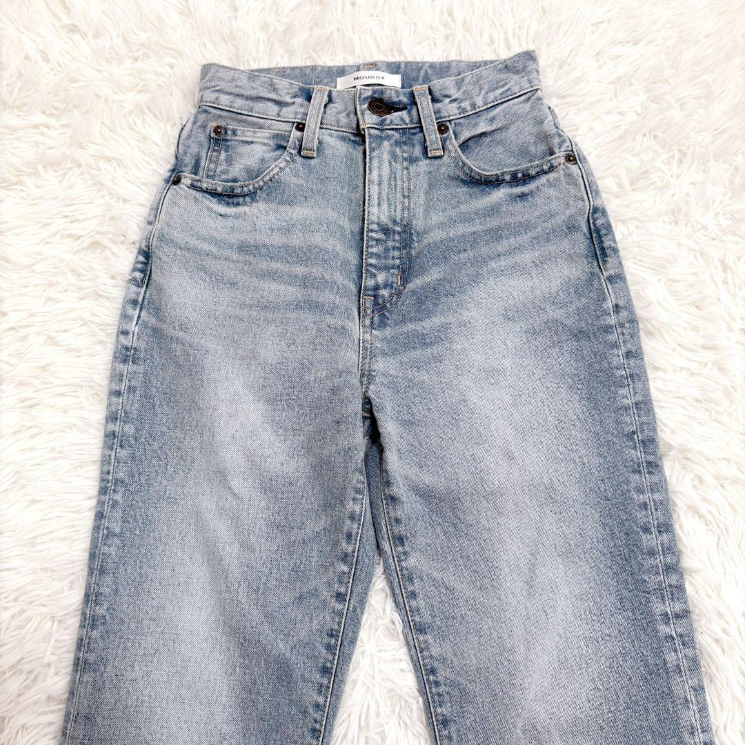 未使用級✨近代モデル MOUSSY マウジー フレアデニムパンツ ロング丈