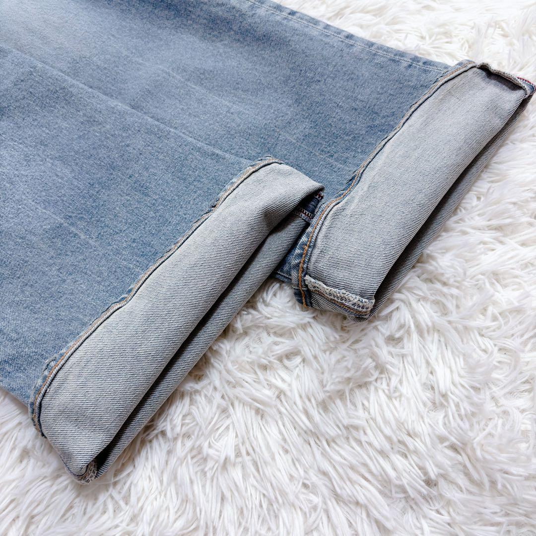 未使用級✨近代モデル MOUSSY マウジー フレアデニムパンツ ロング丈