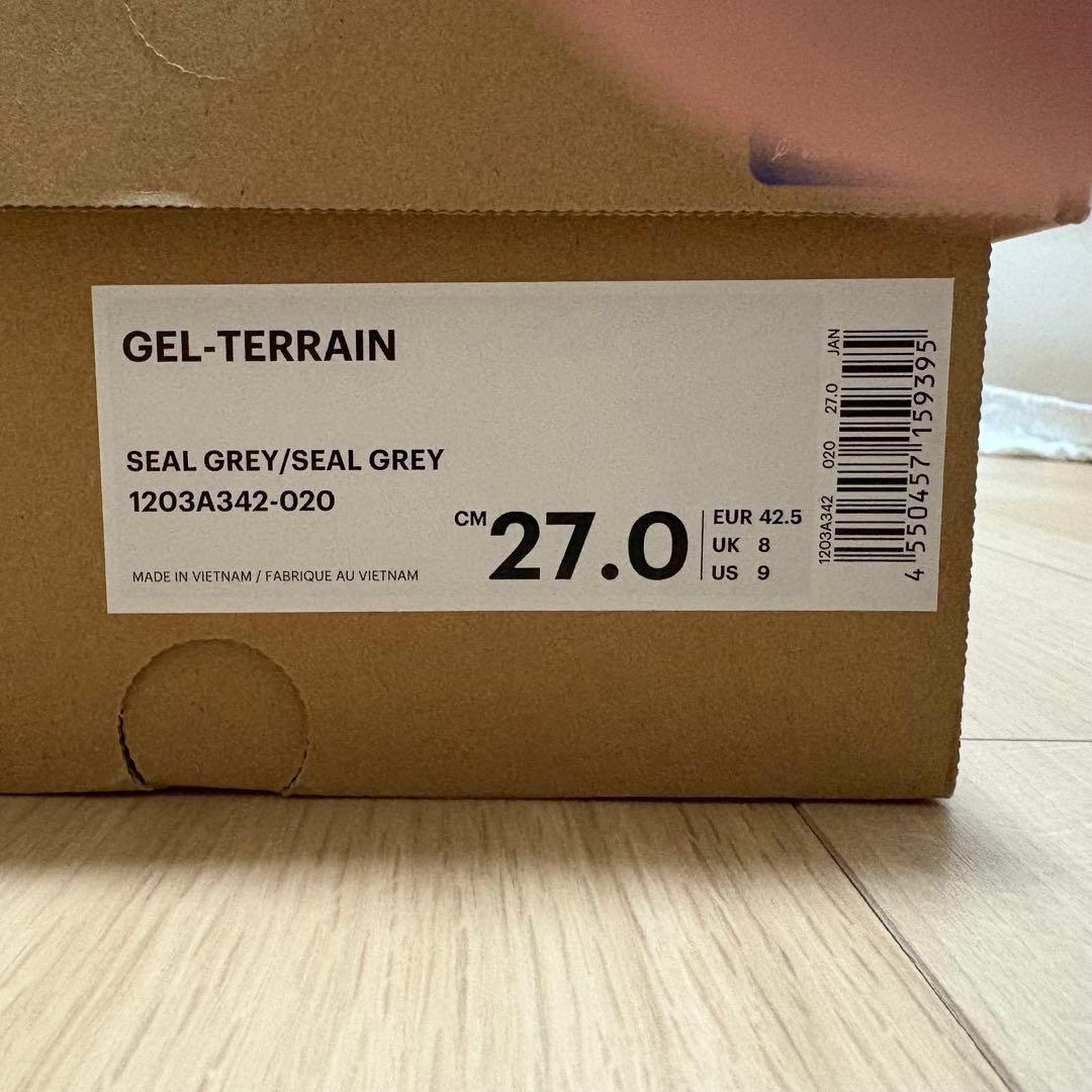 ★ White Market　新品箱付！asics GEL-TERRAIN