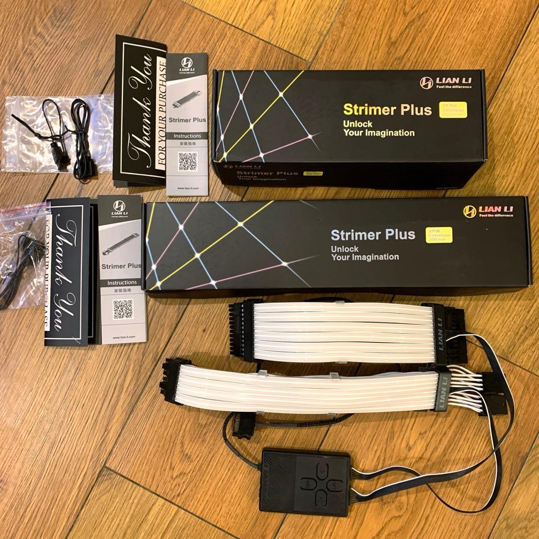 値下 Lian Li STRIMER PLUS 24pinと8pinセット