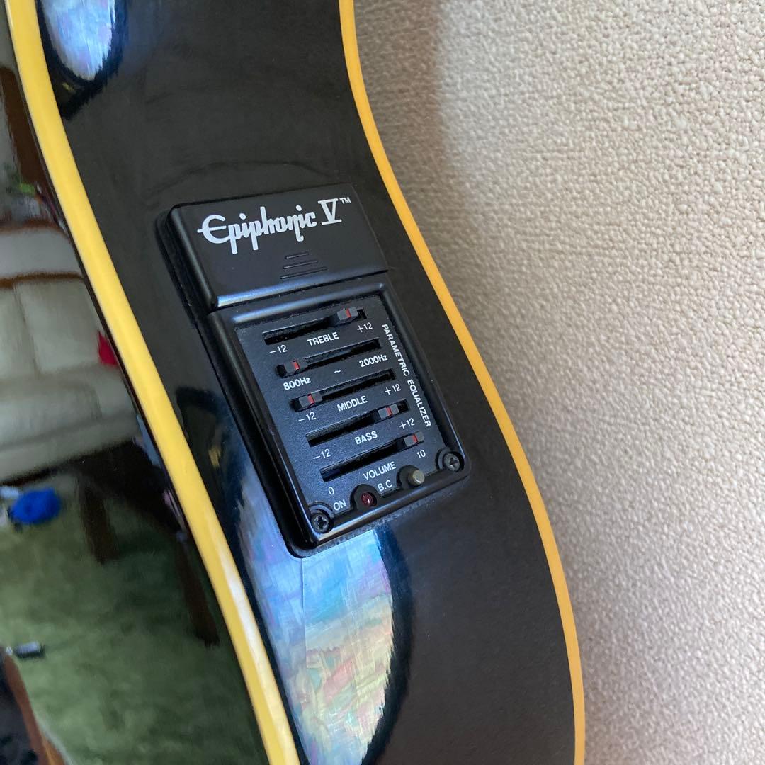 極稀少★エピフォンEO-2/B(エレアコ) Epihone EO-2/B 蝶々