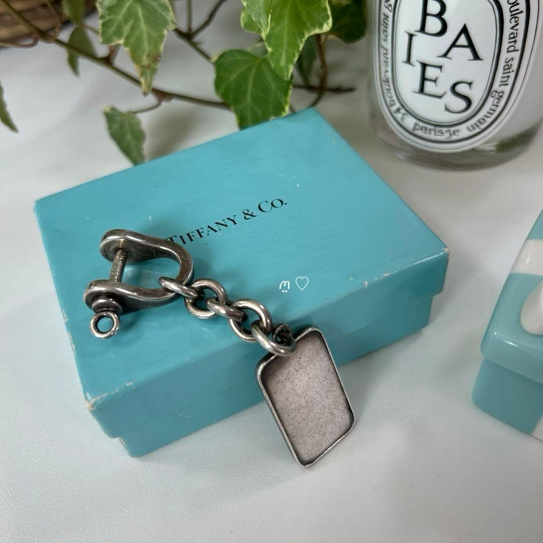 ティファニー　シルバーインゴット　シャックルキーリング　キーホルダー　希少