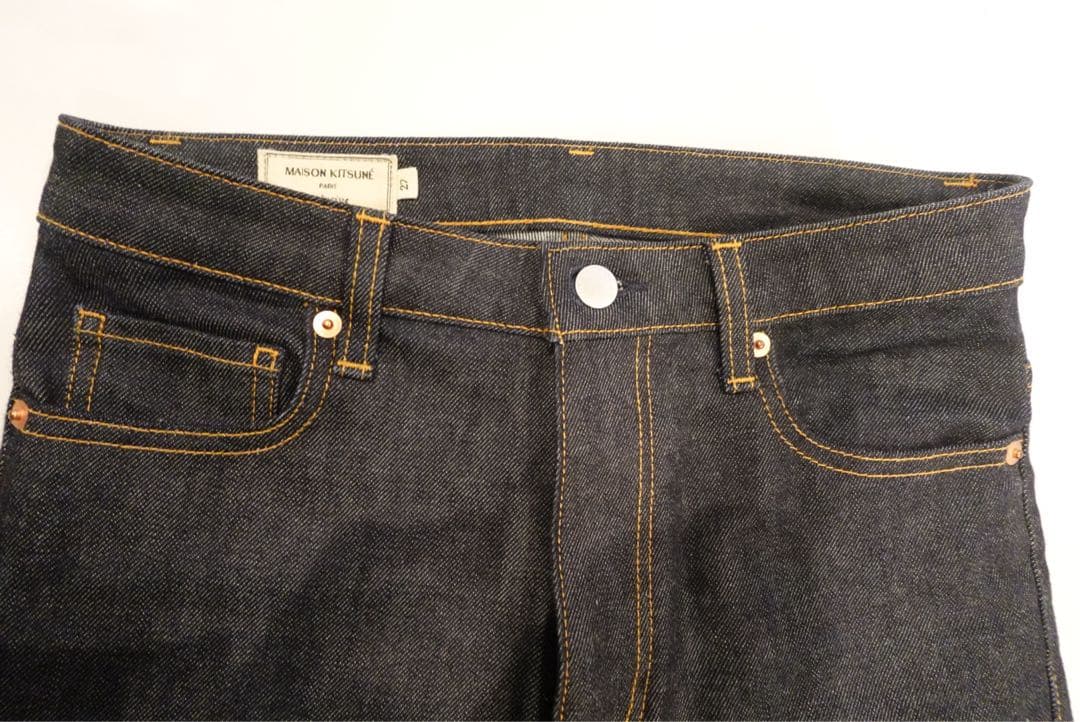 【美品】メゾンキツネ　デニム　スリム　27