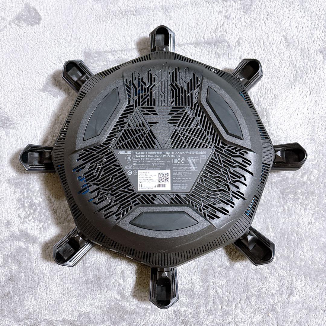 ASUS 無線LANルーター 八角形デザイン RT-AX89X