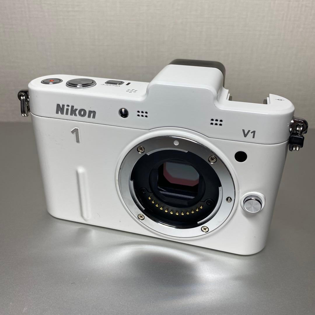 Nikon 1 V1 ホワイト ミラーレス一眼カメラ
