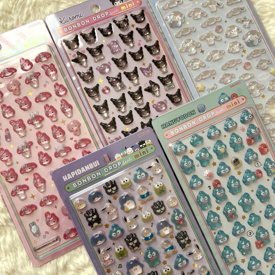 正規品　ボンボンドロップシール ミニ　サンリオ　　　ボンドロ　mini