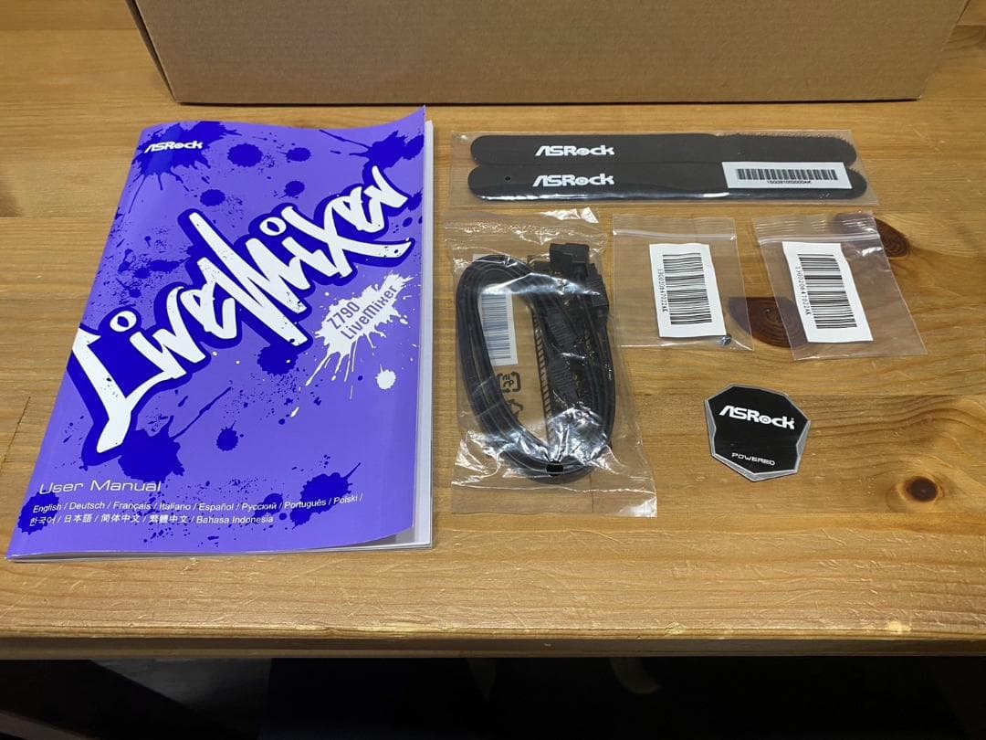 アスロック Z790 Livemixer インテル マザーボード