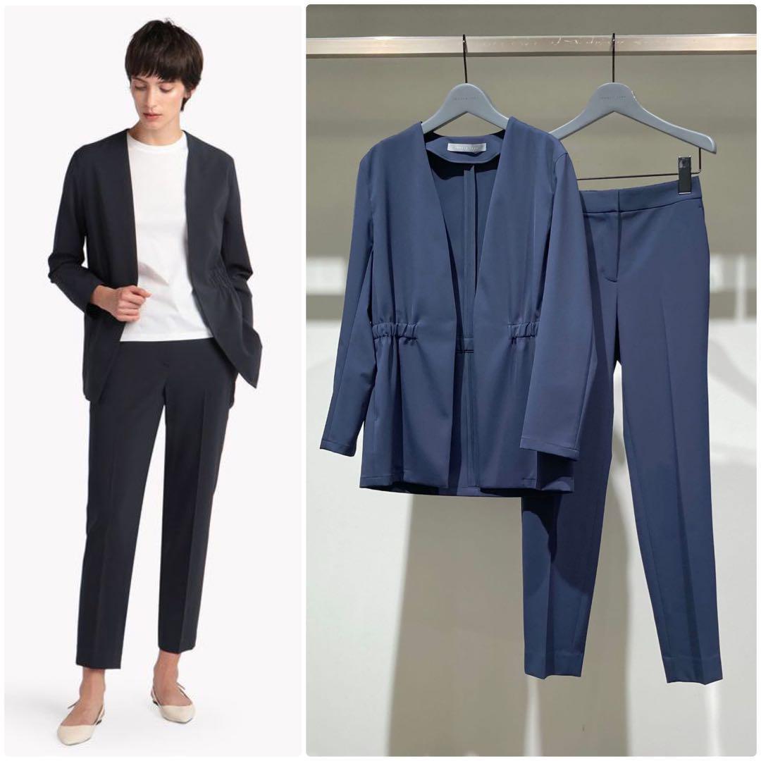 【美品】theory luxe ウォッシャブル　Sycamore パンツスーツ