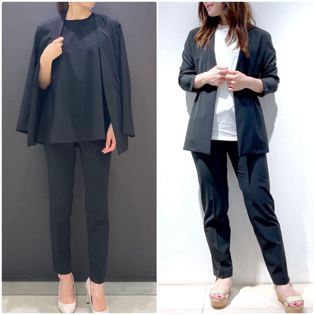 【美品】theory luxe ウォッシャブル　Sycamore パンツスーツ