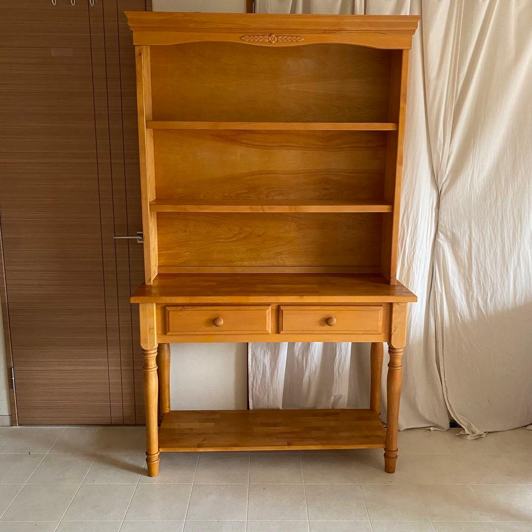 シェルフ　棚　カントリー　キャビネット　北欧　カップボード　アンティーク