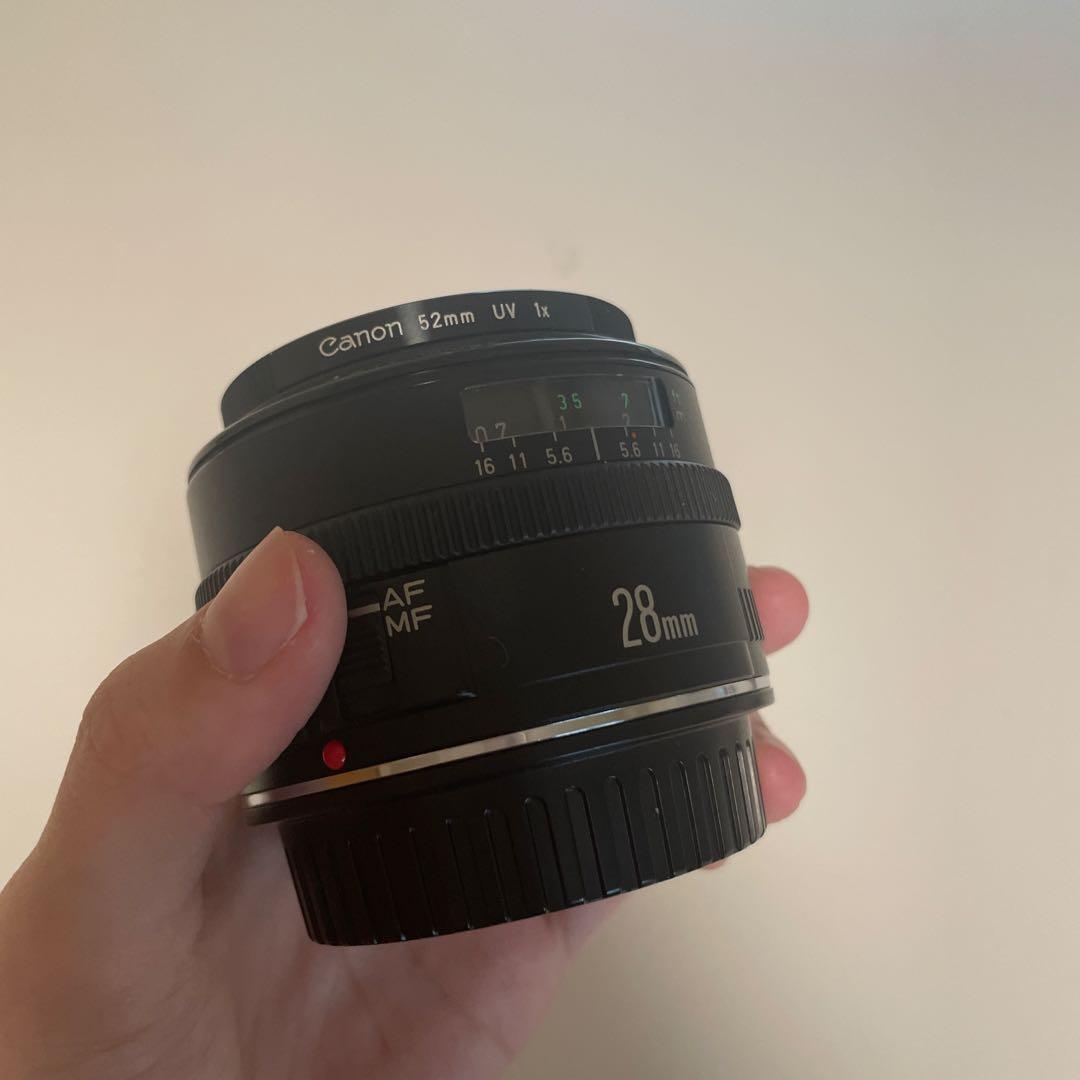 Canon EF 28mm f/2.8 単焦点レンズ