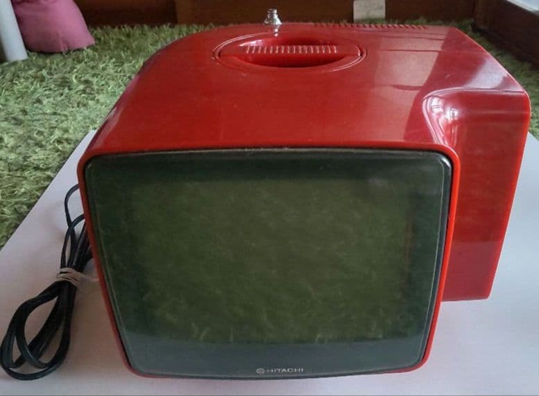 【希少品】1977年製 HITACHI TV アナログ 昭和レトロ