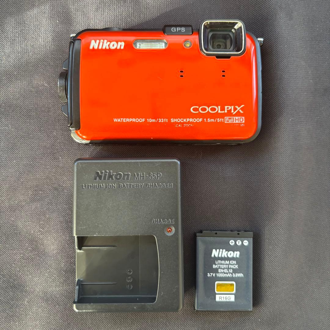 Nikon COOLPIX AW100 オレンジ