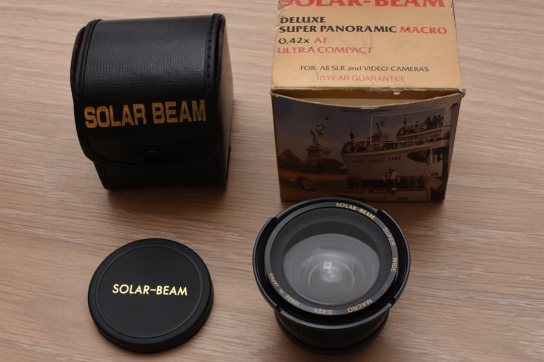 【激レア】ワイドコンバージョンレンズ 52mm用 0.42倍 【魚眼】【作例】