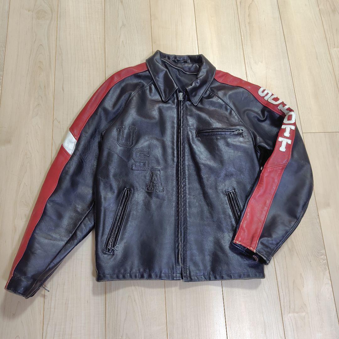 SCHOTT（ショット）シングルライダースジャケット　Мサイズ相当38