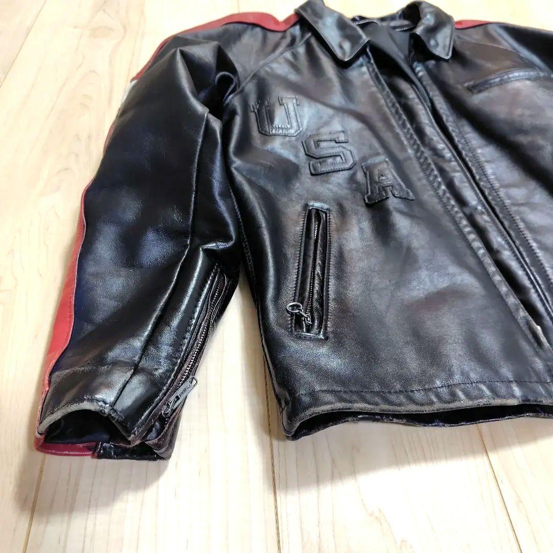 SCHOTT（ショット）シングルライダースジャケット　Мサイズ相当38