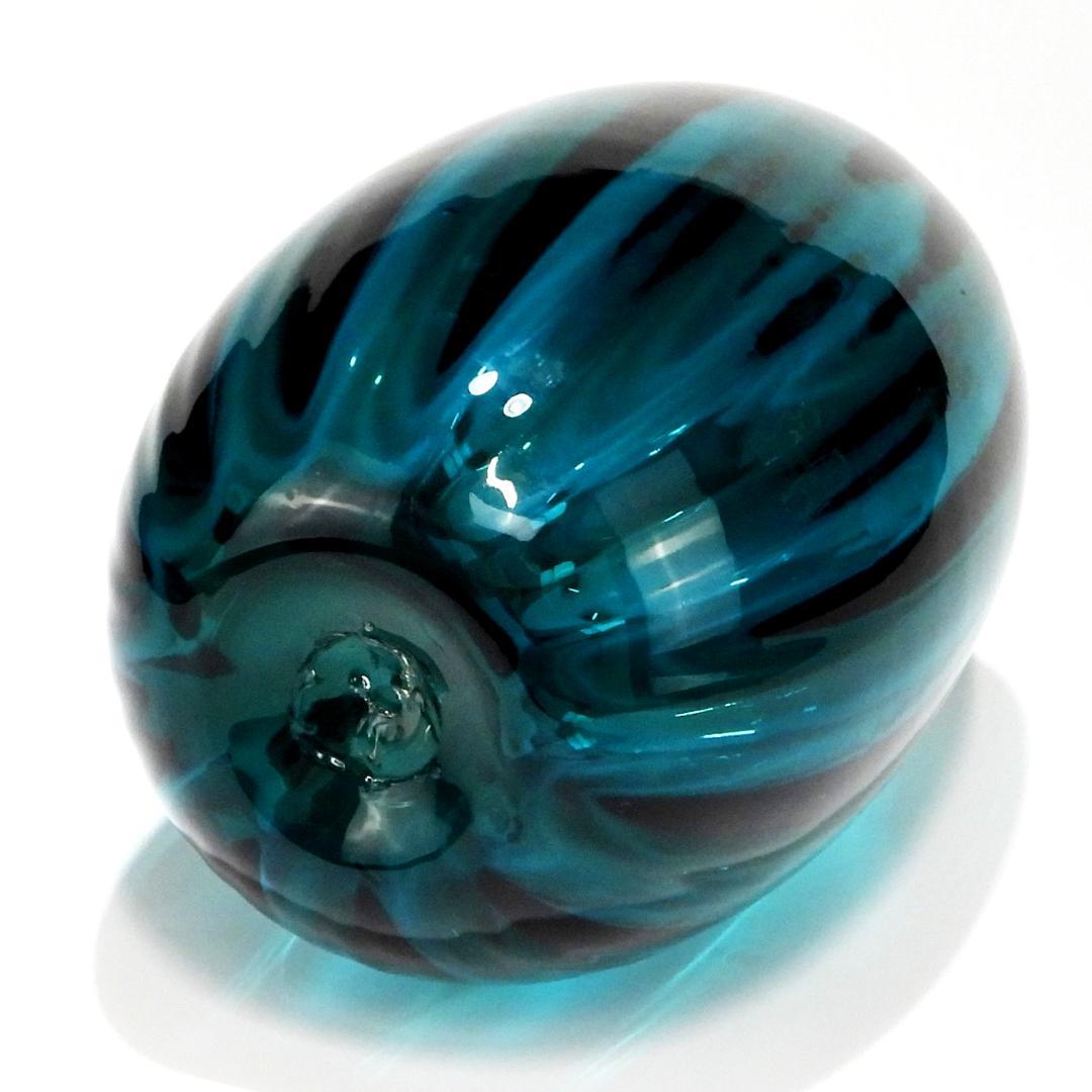 希少なヴィンテージ BLENKO ブレンコガラス 置物 手拭きガラスアメリカ雑貨