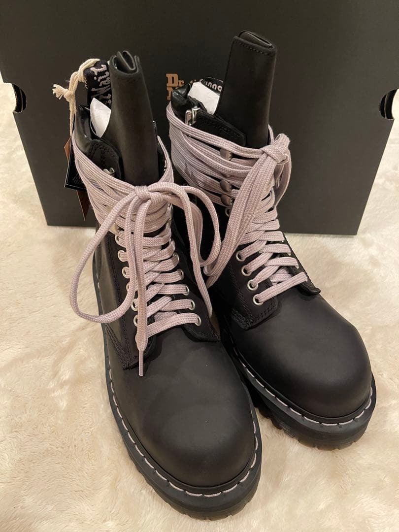 新品正規品【Rick Owens × Dr. Martens】STEEL TOE
