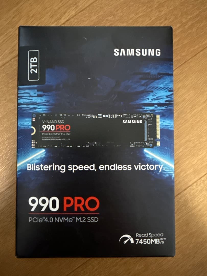 【 SEALED】未使用Samsung 990 PRO 2TB NVMe