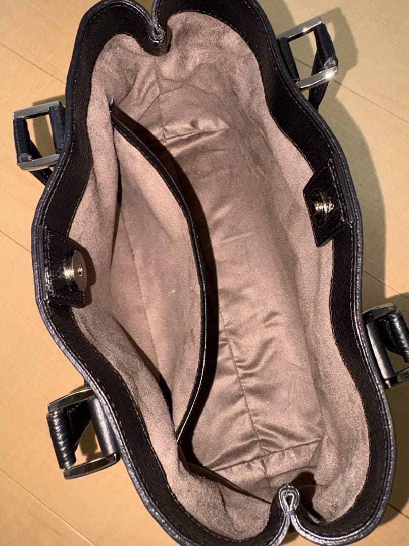 [ペッレ モルビダ] ミニ トートバッグ 本革 メンズ PM-TE013