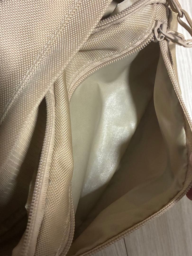 m*6様 18ss Supreme waist bag ウエストバッグ　ベージュ