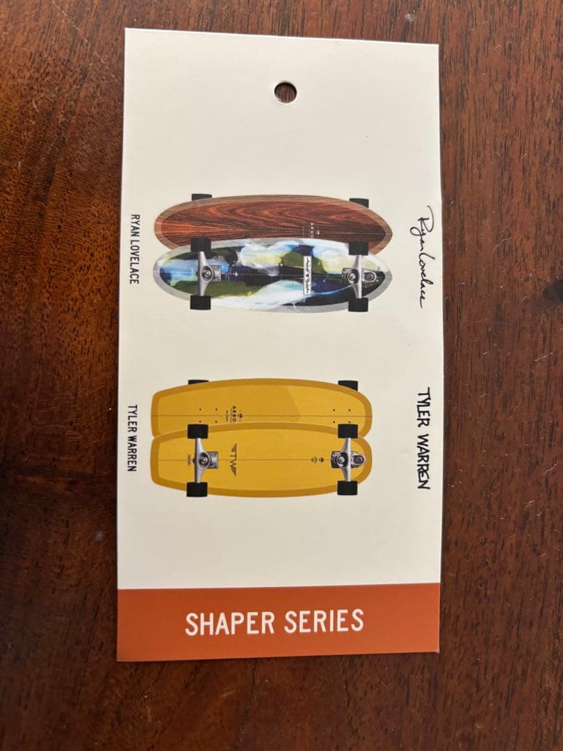 Tyler Warren タイラーウォーレン CARVER x ARBOR