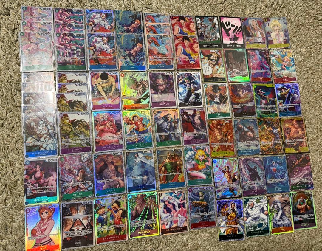 鳥*丸様 【豪華68枚】ワンピースカード まとめ売り SEC パラレル SR多数