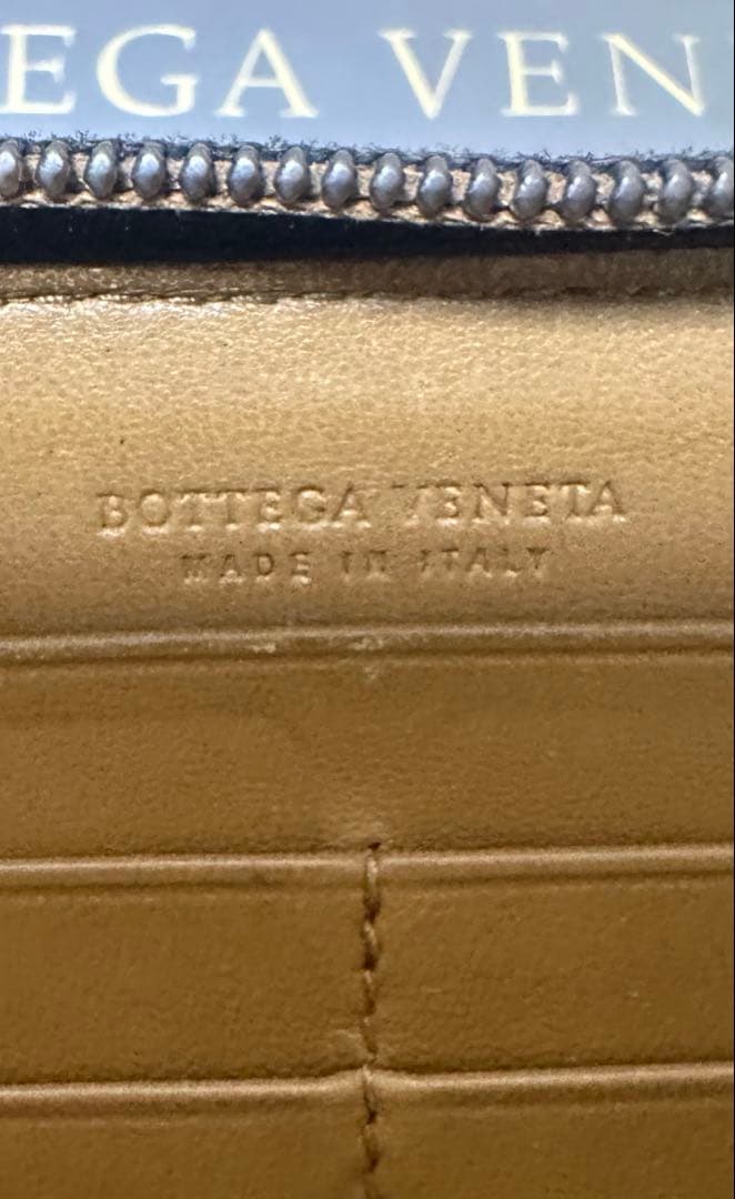 【付属品付】ボッテガヴェネタ ラウンドファスナー/ラム/黒/1️⃣✨✨✨