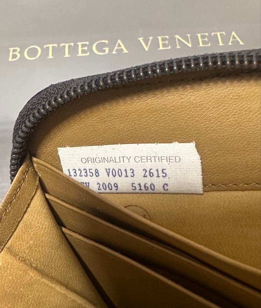 【付属品付】ボッテガヴェネタ ラウンドファスナー/ラム/黒/1️⃣✨✨✨