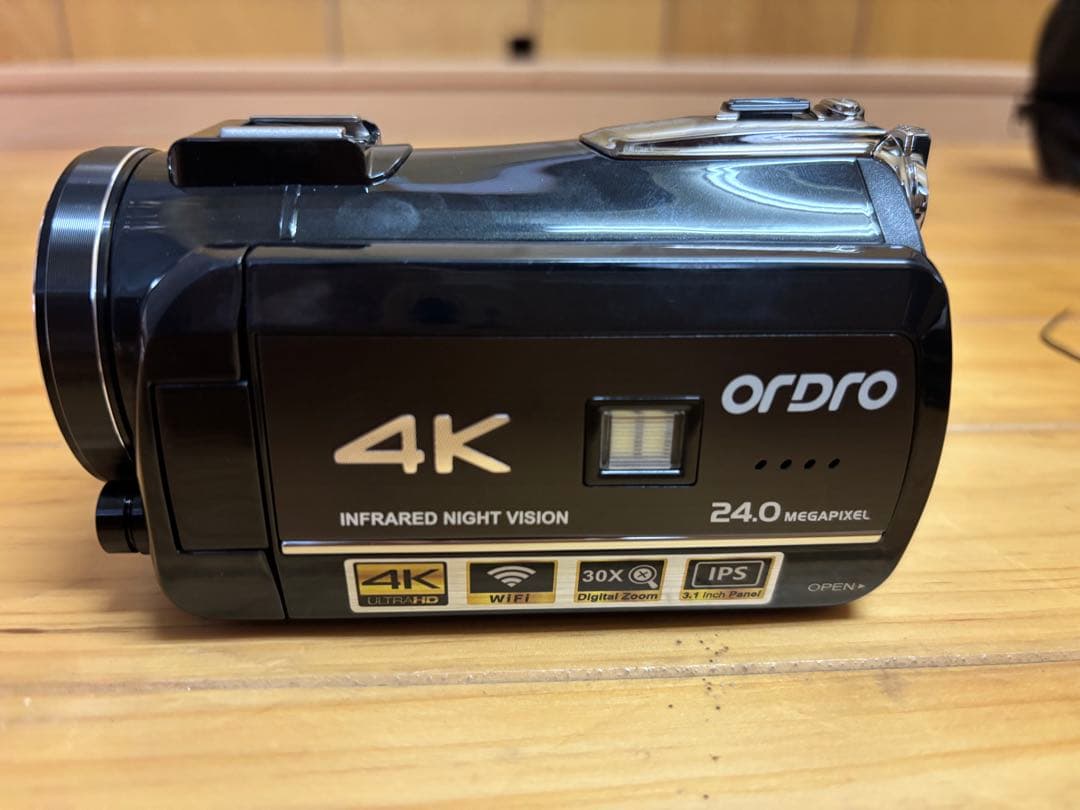 ordro 4Kビデオカメラ本体
