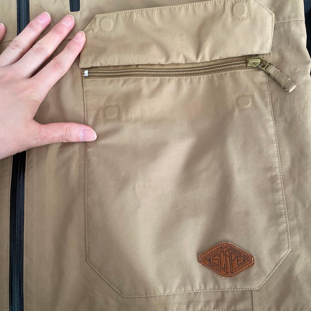 【新品】SCAPE スノーボードウェア 上下セットPOW JK /BIB PT