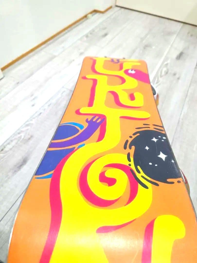 【美品・格安特価】子供用スノーボード(100cm)&ビンディングセット