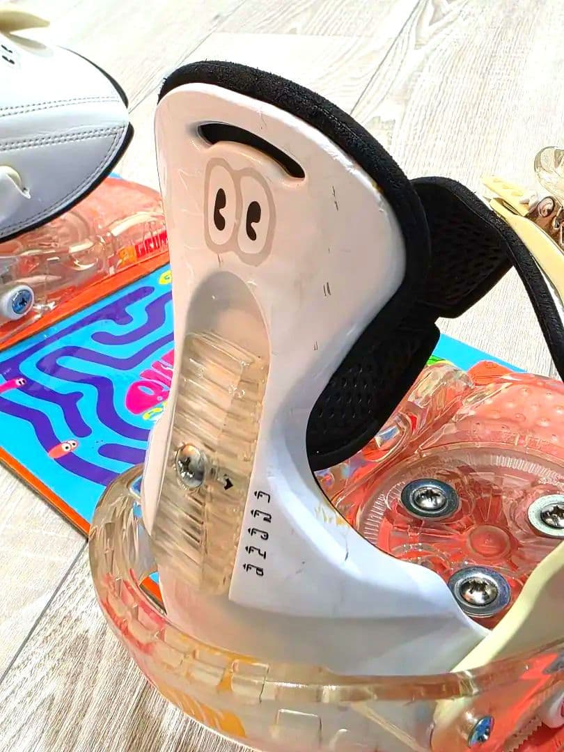 【美品・格安特価】子供用スノーボード(100cm)&ビンディングセット