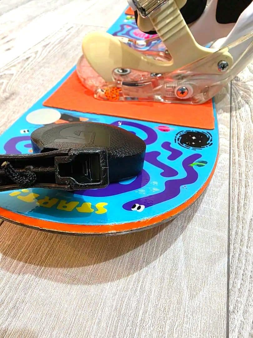 【美品・格安特価】子供用スノーボード(100cm)&ビンディングセット