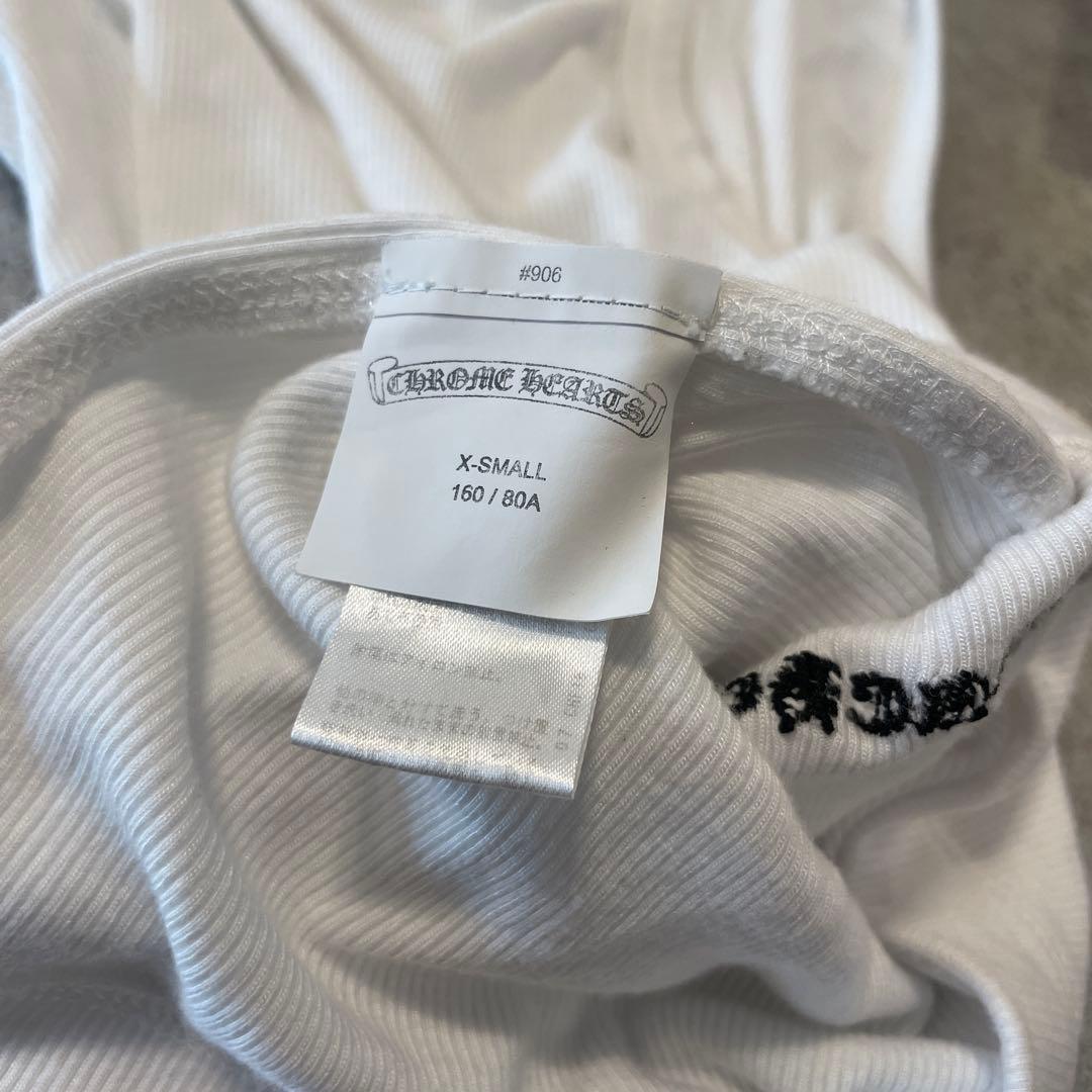 希少クロムハーツ Chrome Hearts Y NOT 刺繍キャミ XSサイズ