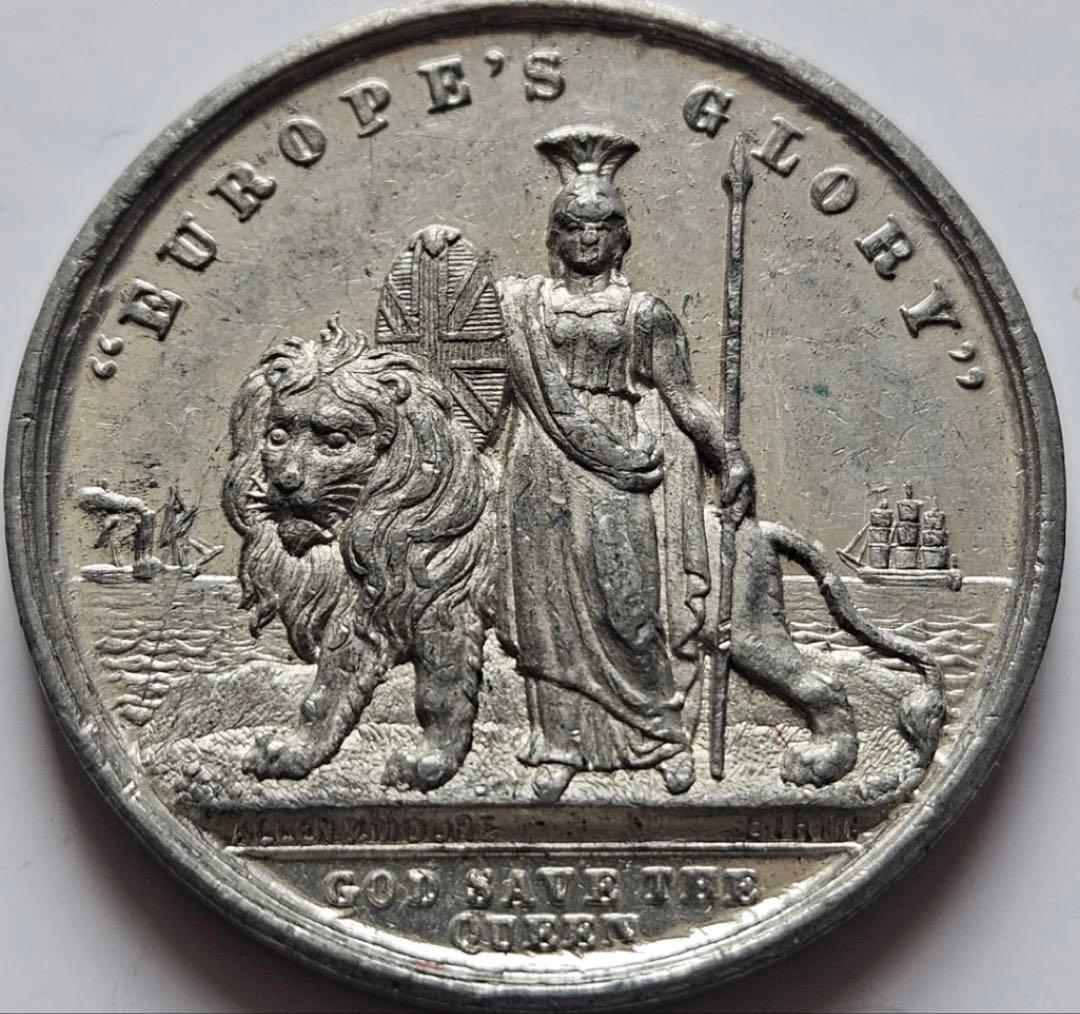 M*M様 1840年 英国 ビクトリア女王 「ヨーロッパの栄光」メダル