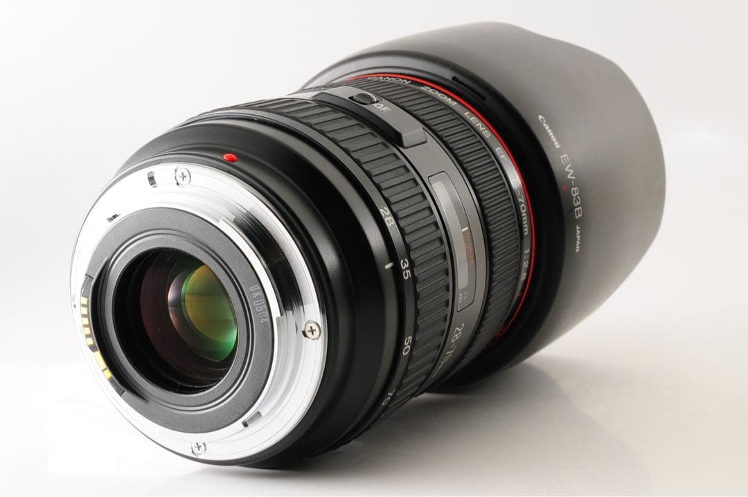 キャノンCanon EF 28-70mm f2.8 L USM フード付き